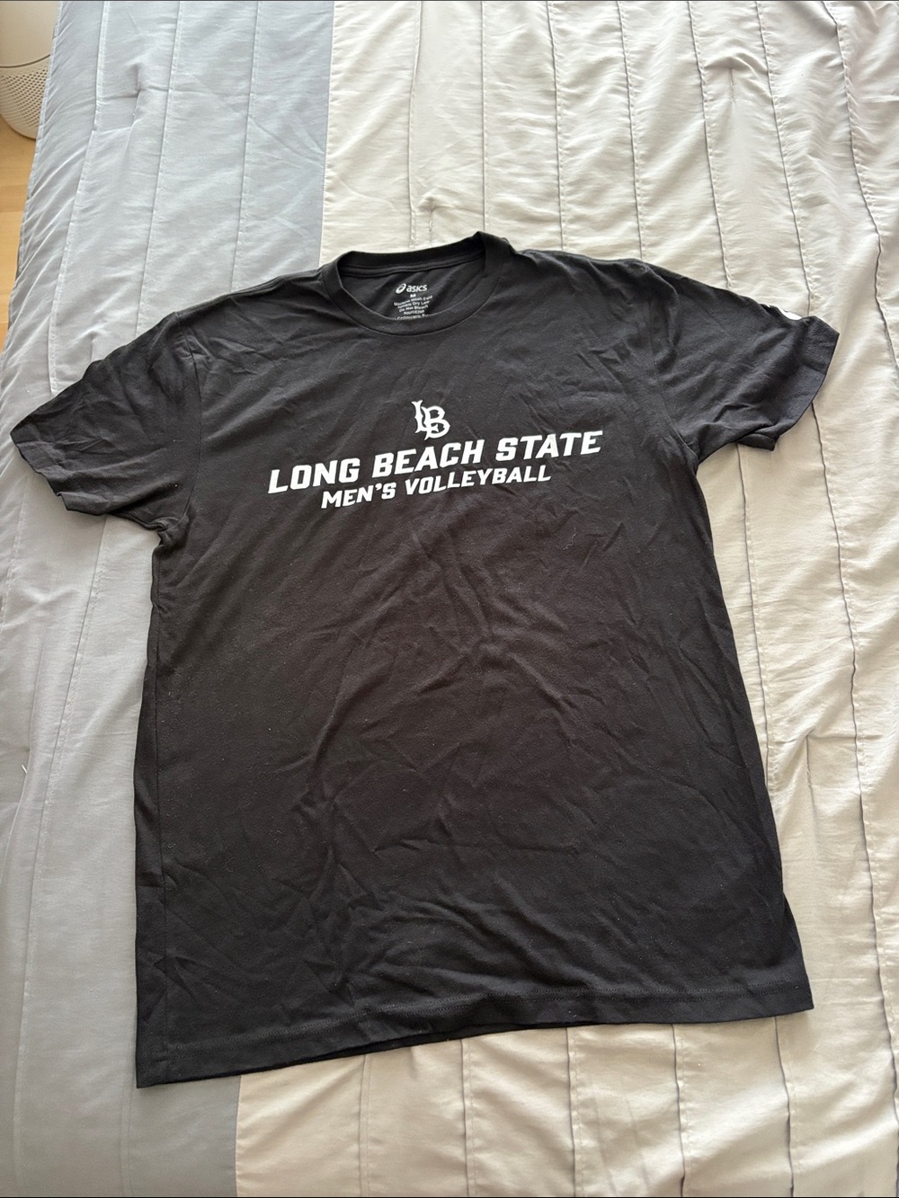 Asics Black Long Beach State Men’s Volleyball Tee